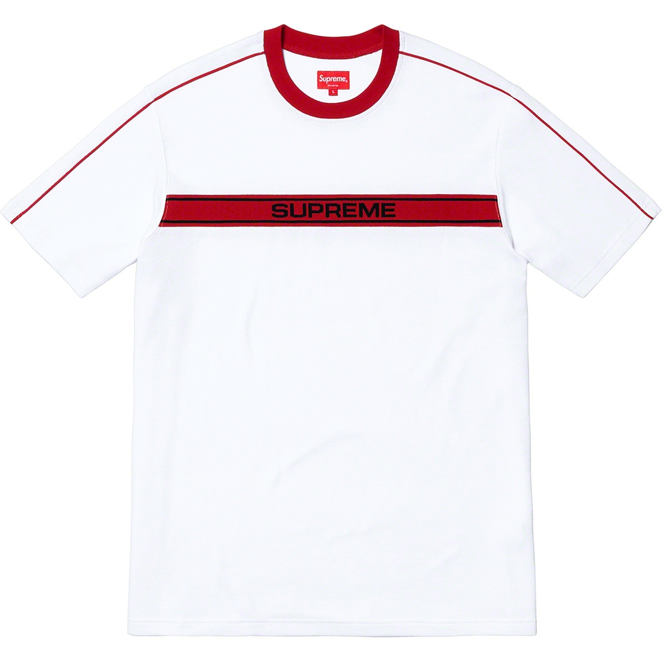 Chest Stripe Logo S/S Top view 4